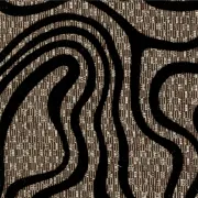 Kontúr - barna mintás